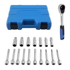 18PCS 1/2" SHOCK ABSORBER STRUT UNVERSAL TOOL KIT SUSPENSION NUT REMOVAL SET