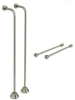Kingston Brass CCK467 Vintage Single Offset Wall Bracket Combo, Brushed Brass