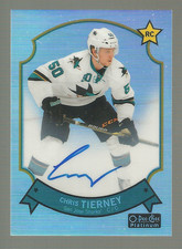 Chris Tierney 2014-15 O-Pee-Chee Platinum Retro Rainbow Auto #93