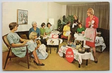 Tri Chem Fabric Paints House Party Network Marketing MLM Advertising  Postcard