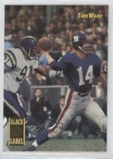 1995 Collector's Edge Black Label 22K Gold YA Tittle Leslie O'Neal #13 HOF 04zk