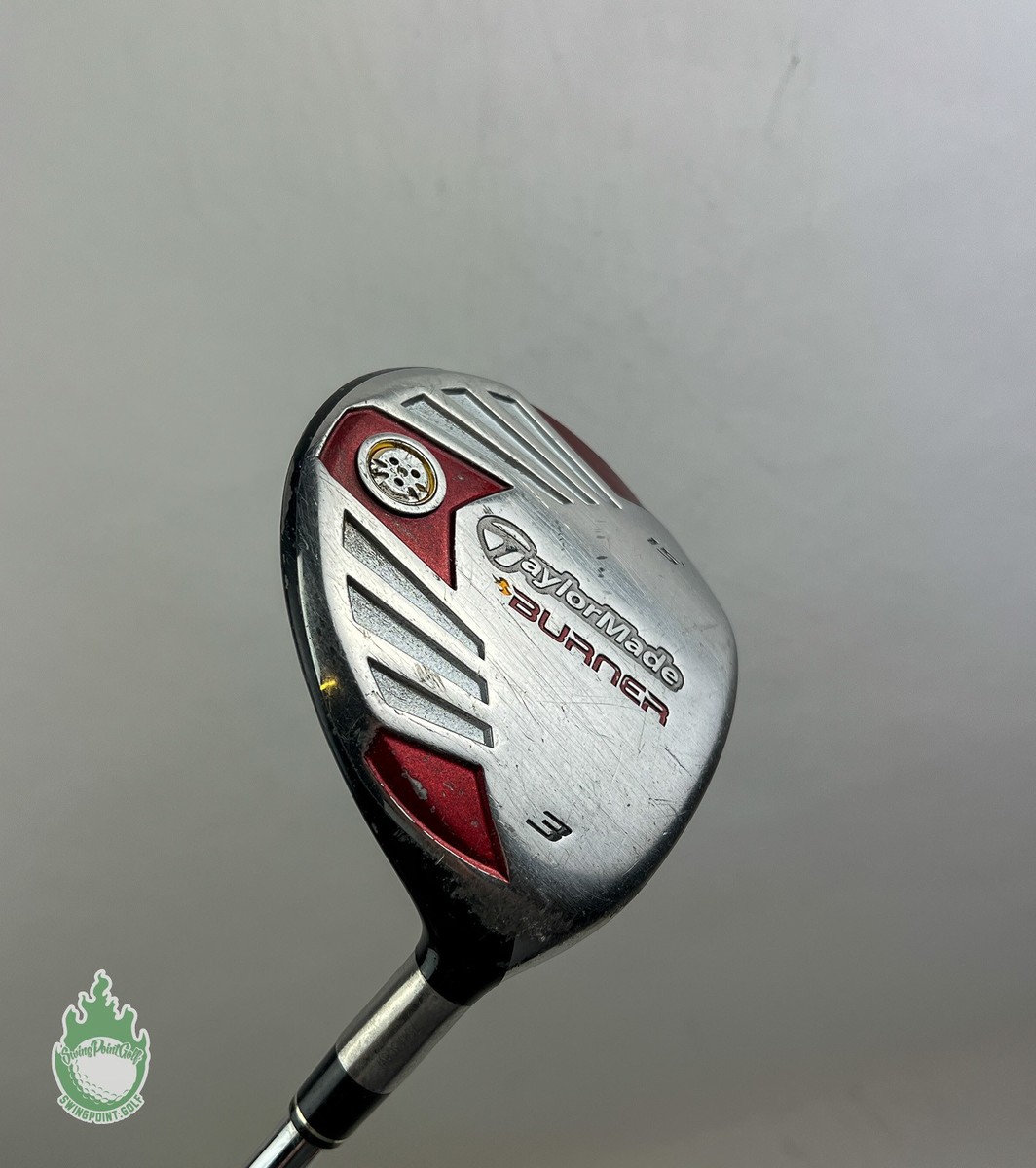 Used Right Handed TaylorMade Burner 3 Wood 15* Stiff Flex Steel