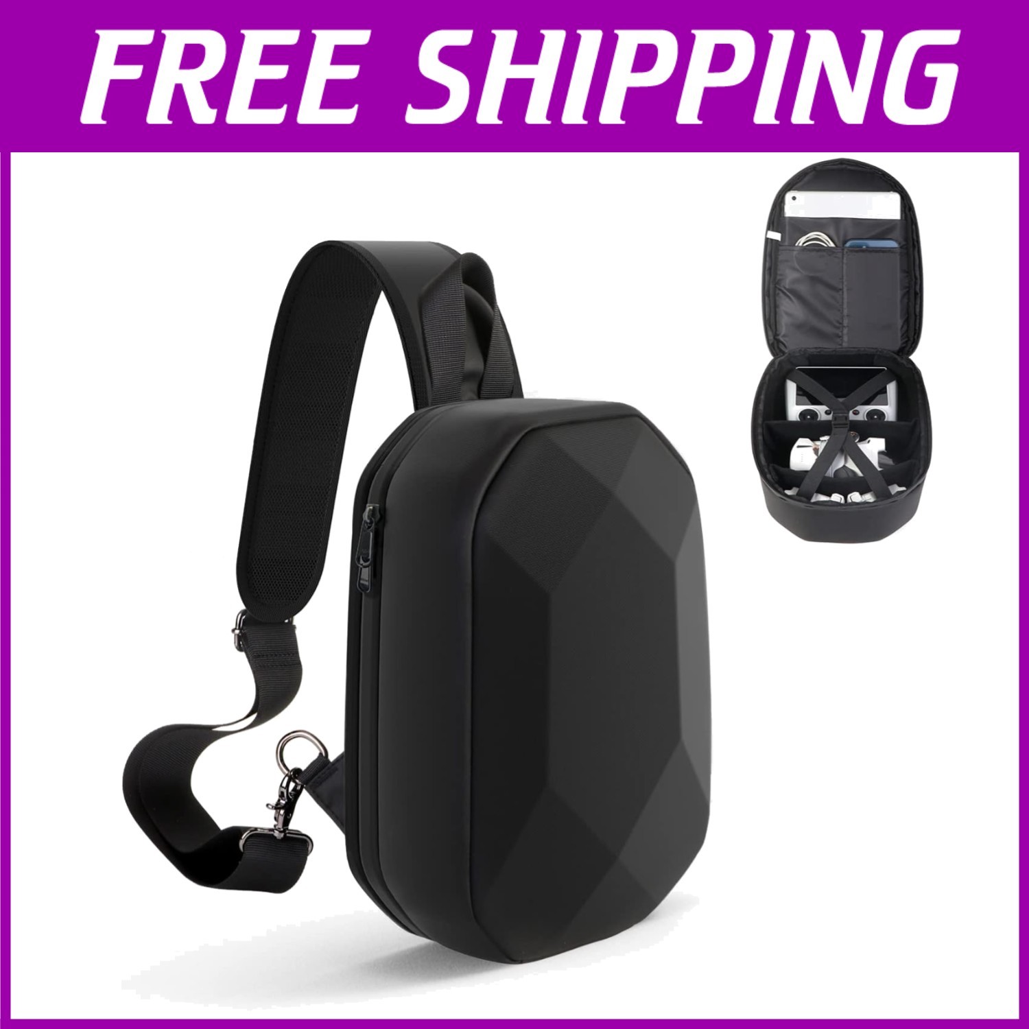 DJI Avata Series Backpack Case - Waterproof & Shockproof-