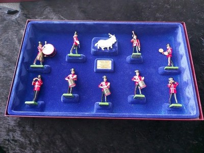 Britains 5191 Royal Welch Füsiliers Lt Edition 10 Stück Set. Ex. Con. Verpackt.