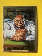 2024 Skybox Marvel Masterpieces 92 Platinum Kingpin #43