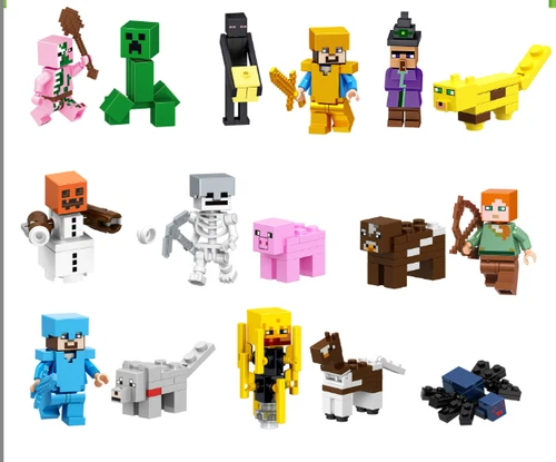 Set mit 24 Ninjago Minifiguren Kai Jay Sensei Wu Meister Bausteine Spielzeug - Bild 14 von 16