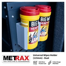 2 Big Wipes Holder. Towel Holder. Ideal for Anti Bac Wipes