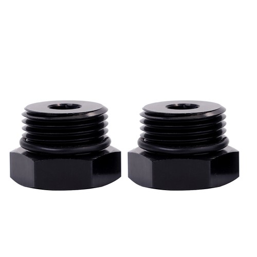 LokoCar Block off Cap ORB Plug Fitting 4AN 6AN 8AN 10AN 12AN Adapter Male 2Pcs - Picture 5 of 27