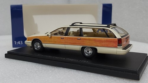 Chevrolet Caprice Wagon 1991 Cream Wood 1:43 BoS 43080 EXTREMELY RARE!! - Picture 4 of 12