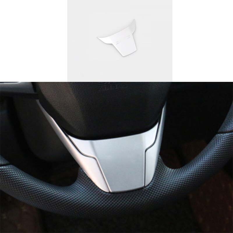 Cover Trim Steering ABS Silver Wheel Sheet For Honda Civic 10th 2016 2017-2020