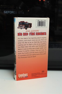 All About Big Red Fire Engines 2001 Goodtimes VHS | eBay