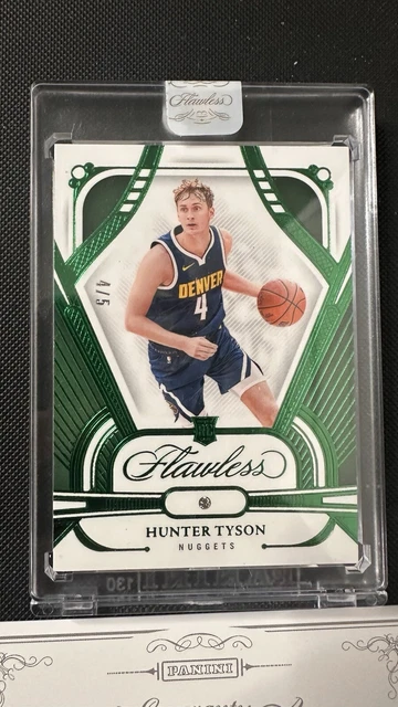 2023 - 2024 Flawless Hunter Tyson 4/5 Diamond Jersey Number