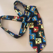 Vintage Winnie the Pooh Tigger Tie Very Nice and Clean Multicolor Unisex Disney