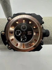 Tecno Sport Watch Big 54MM Mens 8.75" New Battery AB3045 V