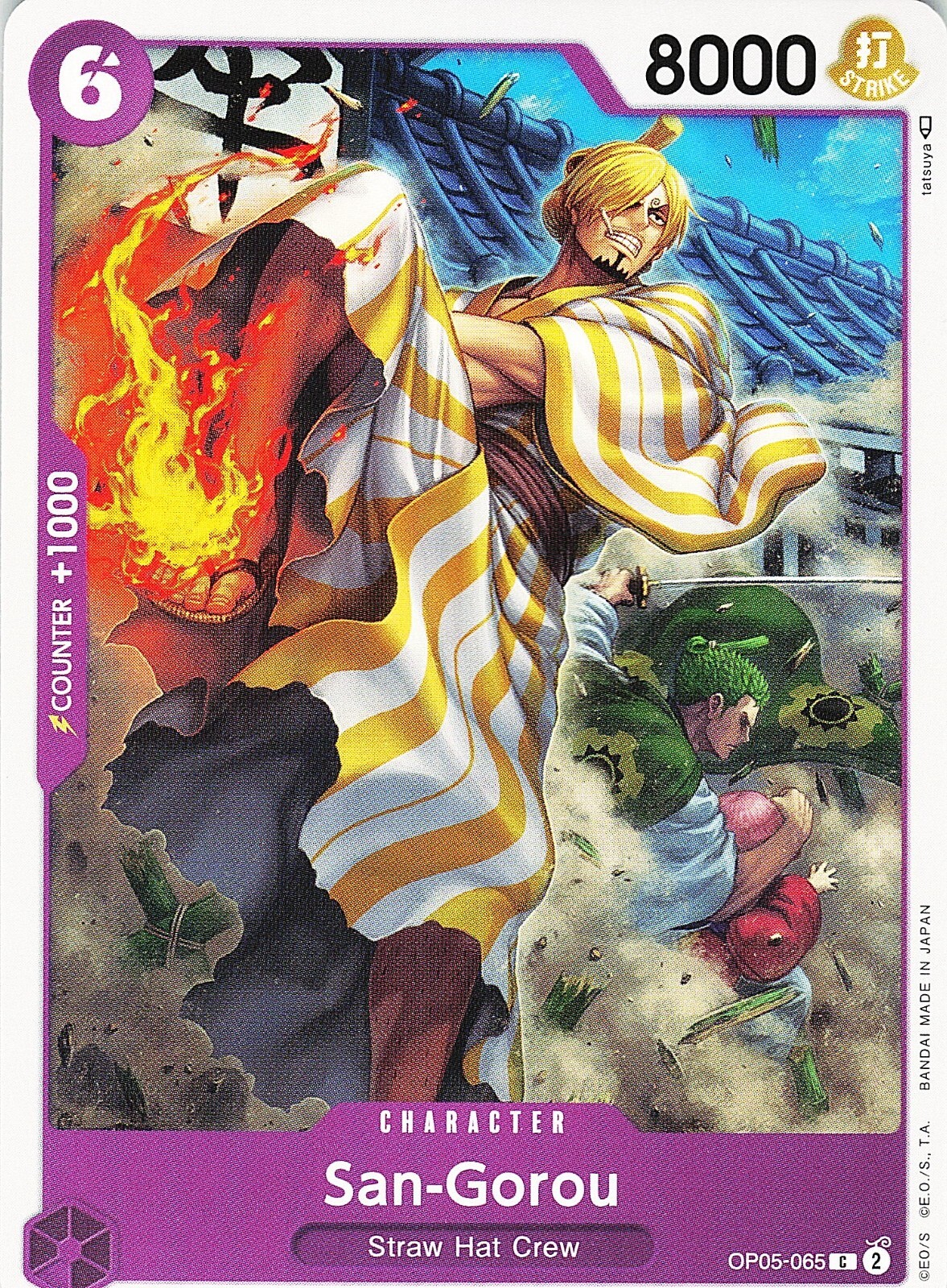 One Piece Awakening of the New Era San-Gorou Card OP05-065