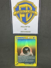 POKÉMON AQUAPOLIS DARKNESS ENERGY REVERSE 142/147 NM ENG on eBay