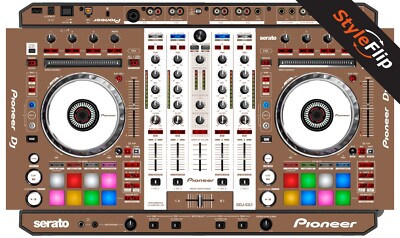 Pioneer DDJ-SX2 Skin | 7 Neutral Color Blocking | Protective Decal