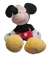Disney Store Mickey Mouse  Donald Duck 18" Soft Stuffed Collectibles LOT Of 2
