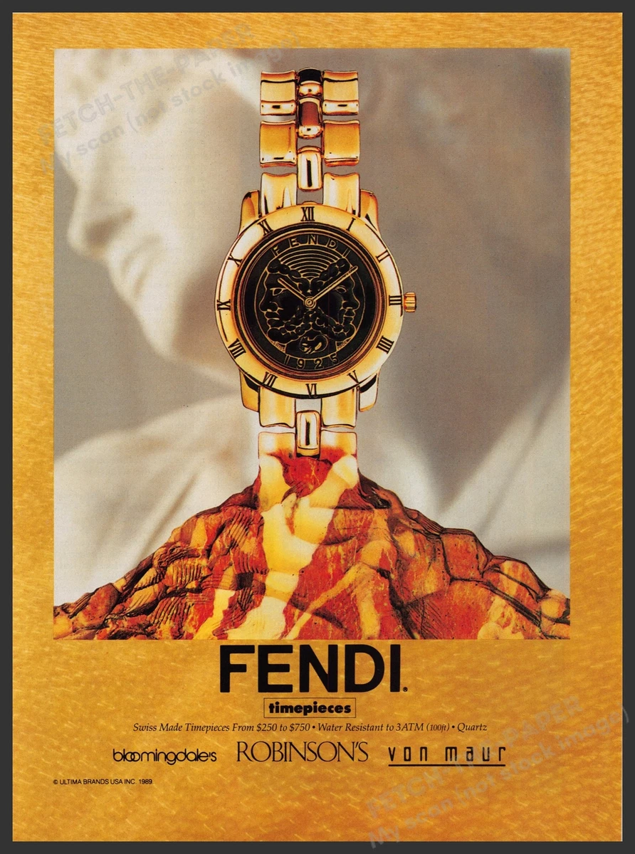fendi timepieces watch