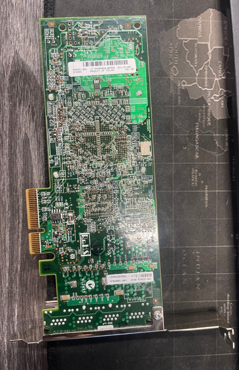 Carte Réseau Quad Port HP NC375T - 4 Ports, Référence 539931-001, Occasion