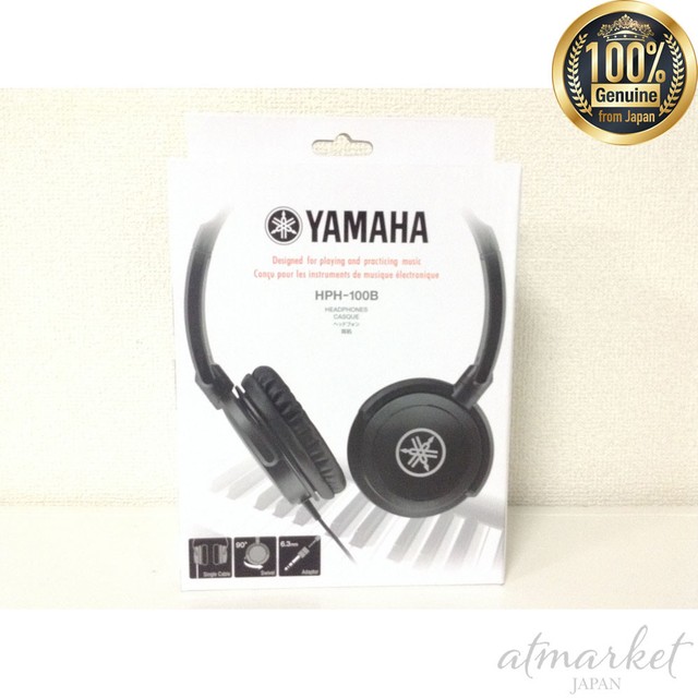 Yamaha HPH100 Over the Ear Headphones - Black for sale online | eBay