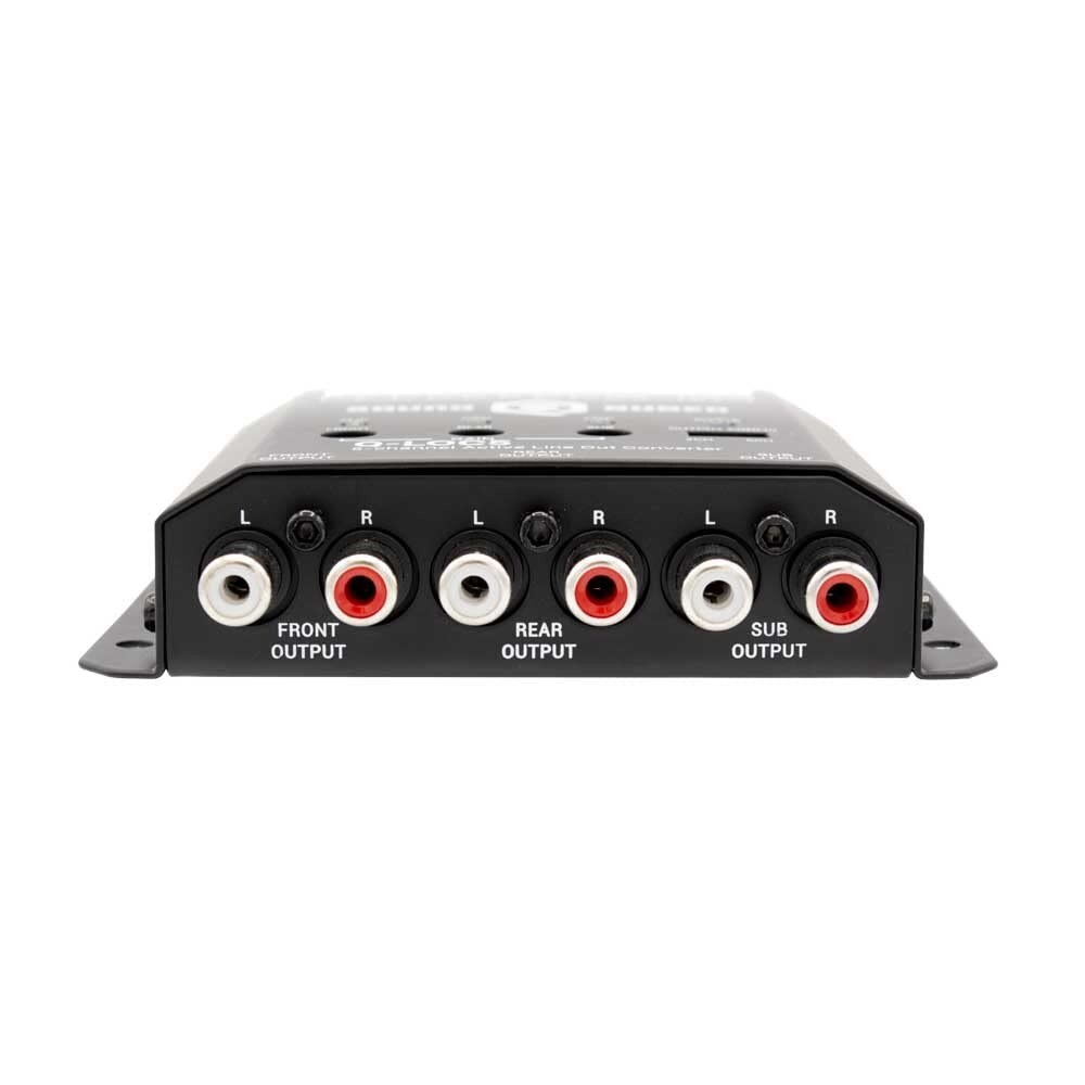 Compact High to Low Signal Converter - 5-Channel for Car Audio Amplification