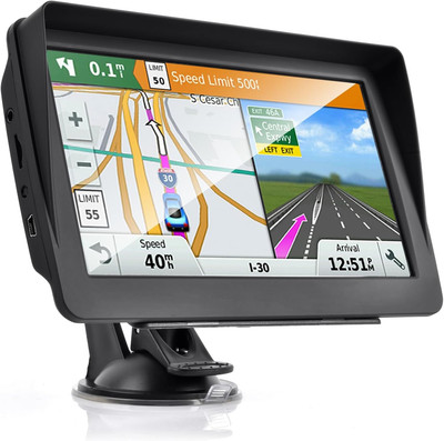 GPS Navigator for Car 2024 Latest 7-Inch HD Touchscreen 256M-16GB Voice Turning 