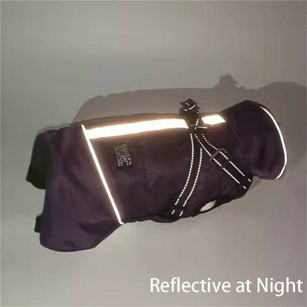 Jacket Fleece Lined Plus Velvet Pet Dog Clothes Dog Warm Jackets Dogs