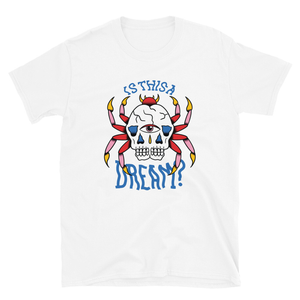 Skull Nightmare Spider Psychedelic Mind Altering Graphic T-Shirt