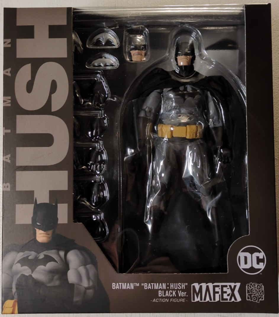 Medicom Batman Hush (Black Version) Mafex 6 inch Action Medicom Batman Hush (Black Version) Mafex 6 inch Action