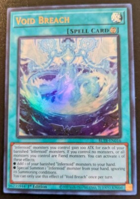 Void Breach BLTR-EN016 1st Edition Ultra Rare Terminal Revenge Yu-Gi-Oh! TCG
