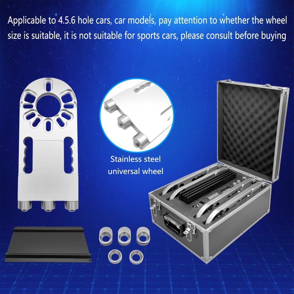 Automotive Chassis Stress Relief Wheel Hub Stand Tool Kit for 4, 5, 6-Hole Cars - Image 2 of 4