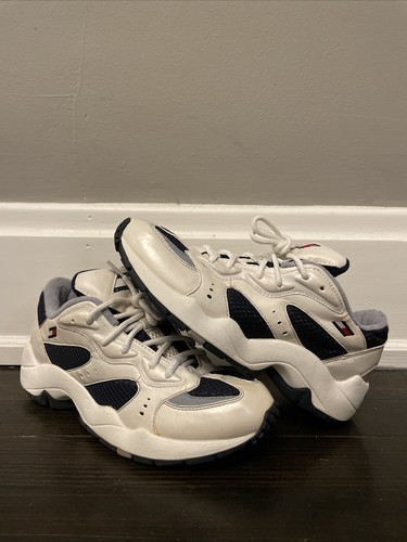 RARE Vintage Tommy Hilfiger Trendy Athletics Sneakers Size 9 VTG Dad Shoes  | eBay