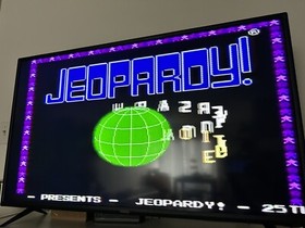 Jeopardy 25th Anniversary Edition Nintendo NES Game Cartridge WORKS
