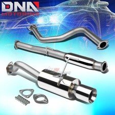 4rolled Tip Stainless Exhaust Catback System For 92-95 Honda Civic Eh Hb 3dr 4rolled Tip Stainless Exhaust Catback System For 92-95 Honda Civic Eh Hb 3dr