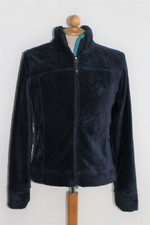 Damen Zipp Funktionsjacke SCOTT Gr. M 38 blau Plüsch Winter Sport Outdoor top