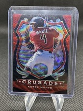 2020 Panini Chronicles Crusade Ketel Marte Ruby Red Wave /199  #14 Diamondbacks