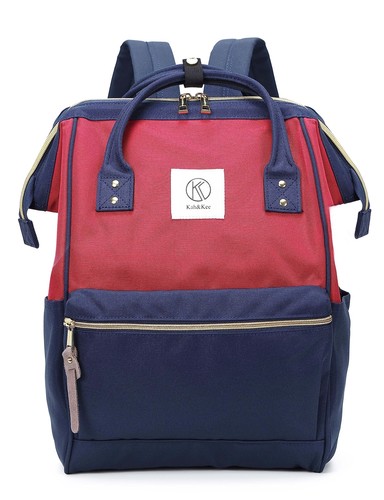 Polyester Travel Backpack Functional Anti-theft School Laptop for Women Men B...