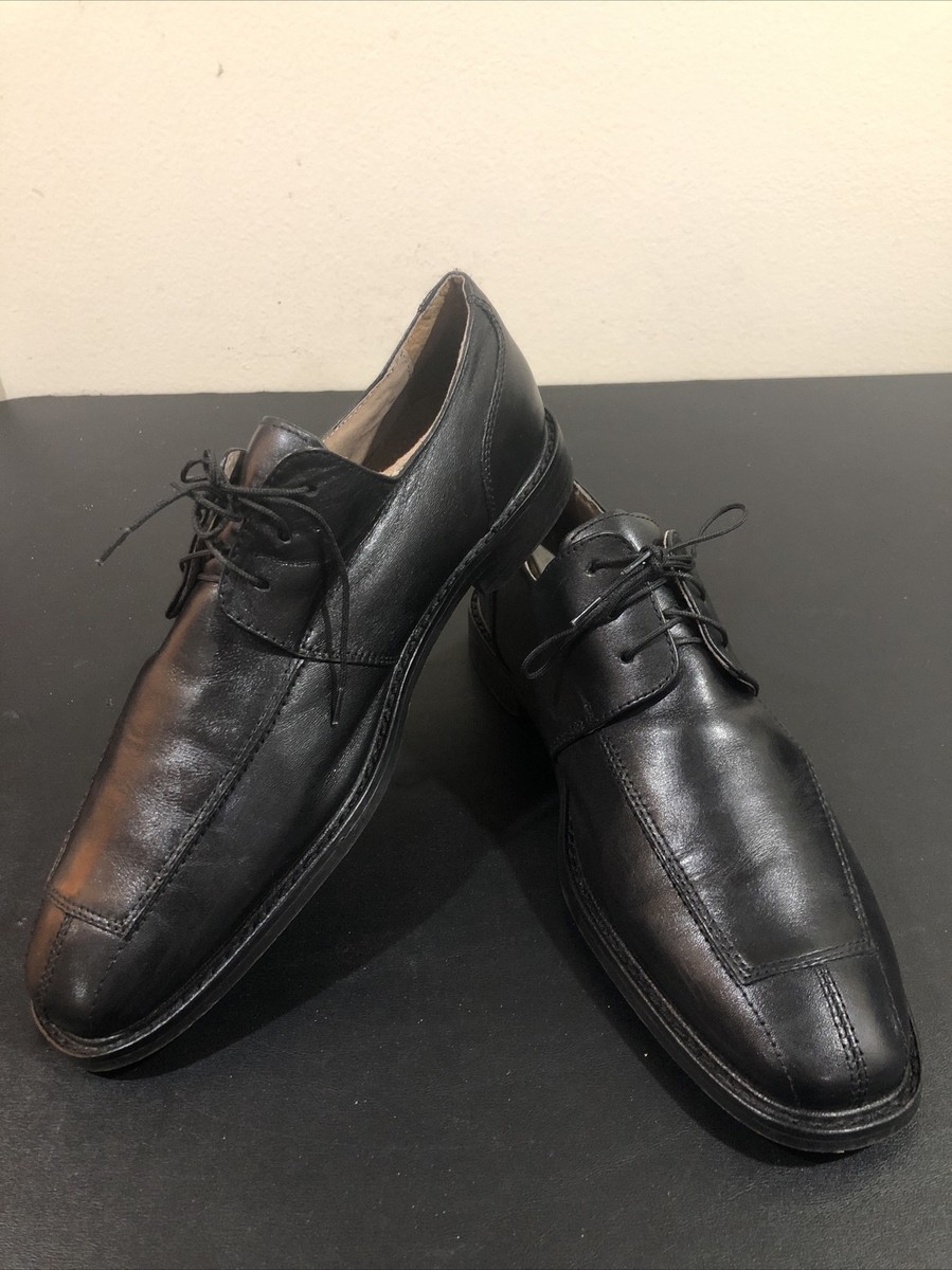 Florsheim Black Leather Oxford Dress Shoes Men display picture 2