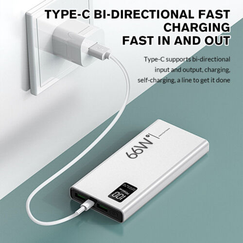 66W 20000mah Power Bank Quick Charging Power Bank Portable Charger for Phones - Picture 4 of 12