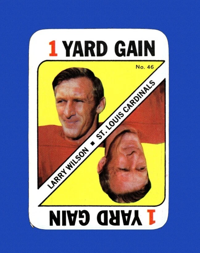 1971 Topps Game Set-Break # 46 Larry Wilson EX-EXMINT *GMCARDS*