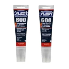 Silicone Sealant - Red Finish - American Sealants 600 - 2.8 oz - 2 Pack