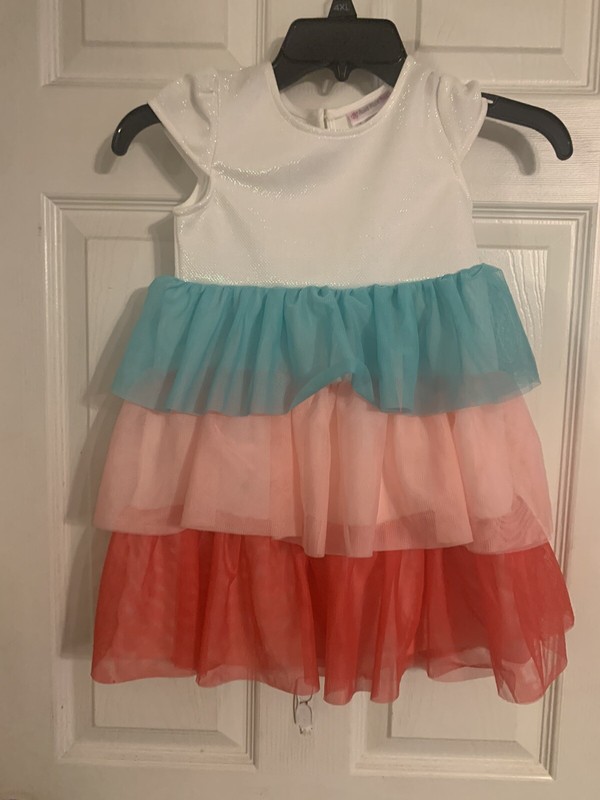 Nwt Girls Size 5 Sweet Heart Rose Tutu Dress