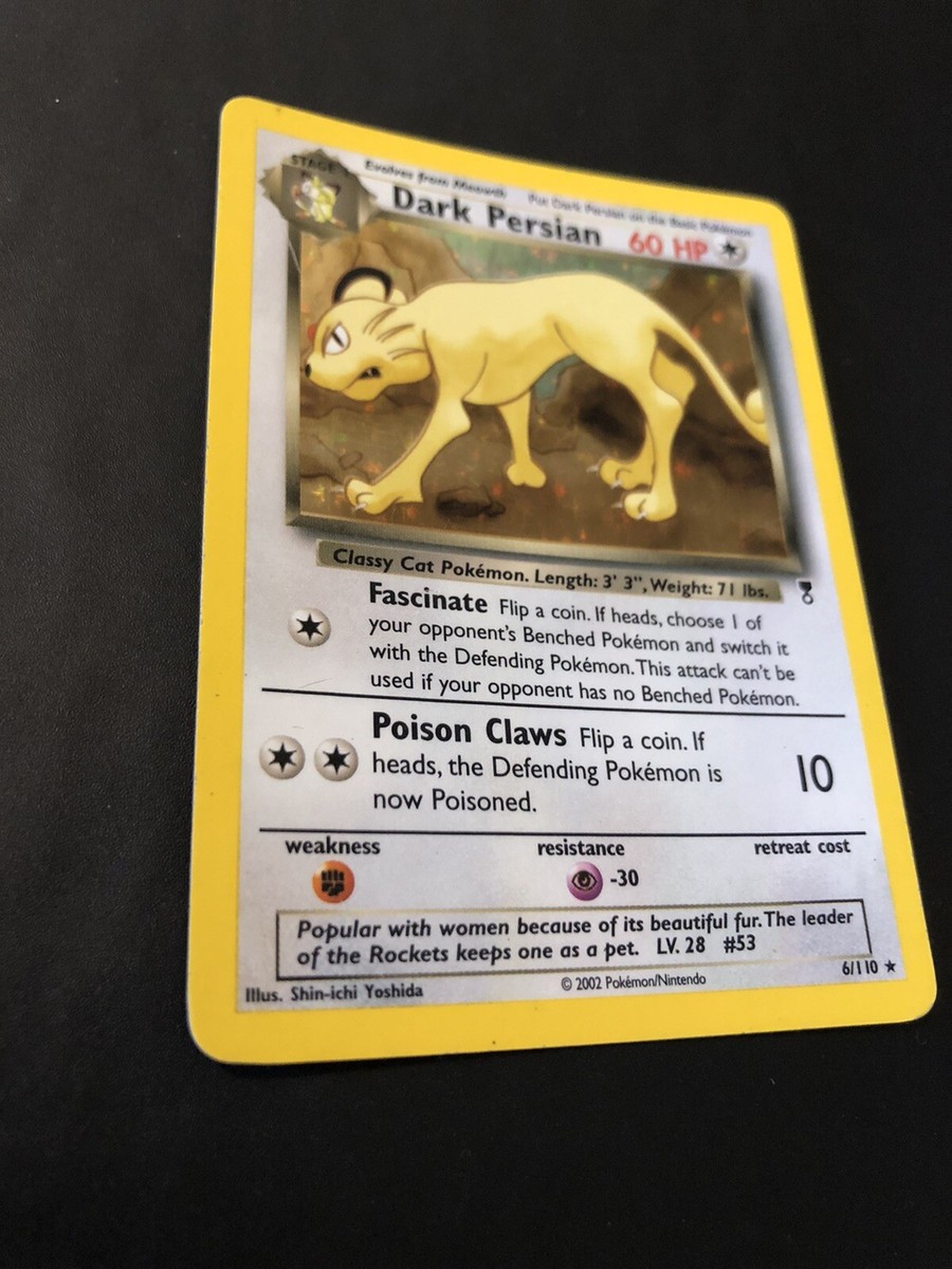 Pokémon- Dark Persian - Legendary Collection - Holo - ENG - 6/110