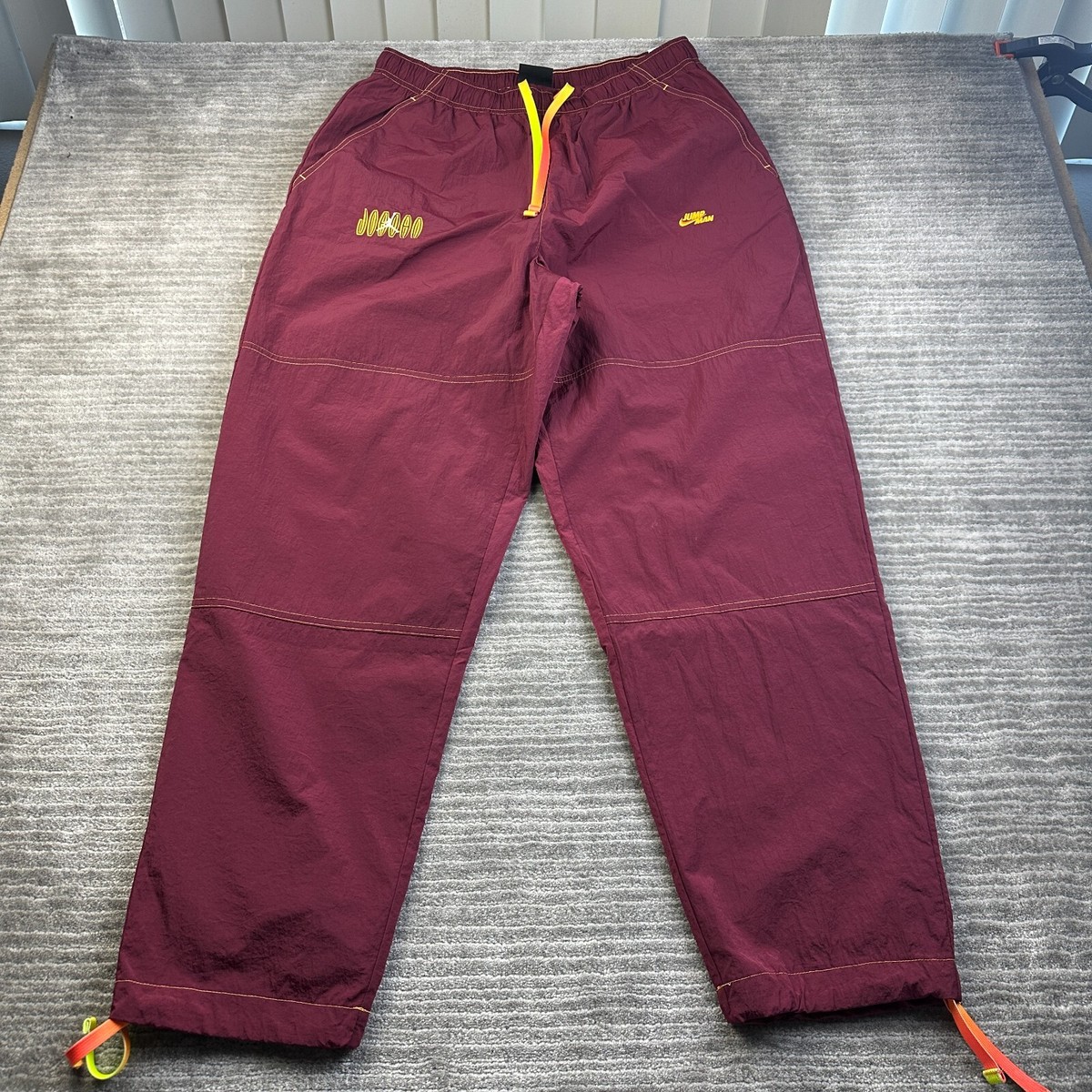 NIKE JORDAN フライトヘリテージパンツ 34 Nike Jordan Flight Heritage Men's Pants - Black, Size 34