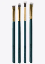 LUXIE Enchanted Eye Set of 4 Makeup Brushes With Pouch ~ Brand New!! ❤️