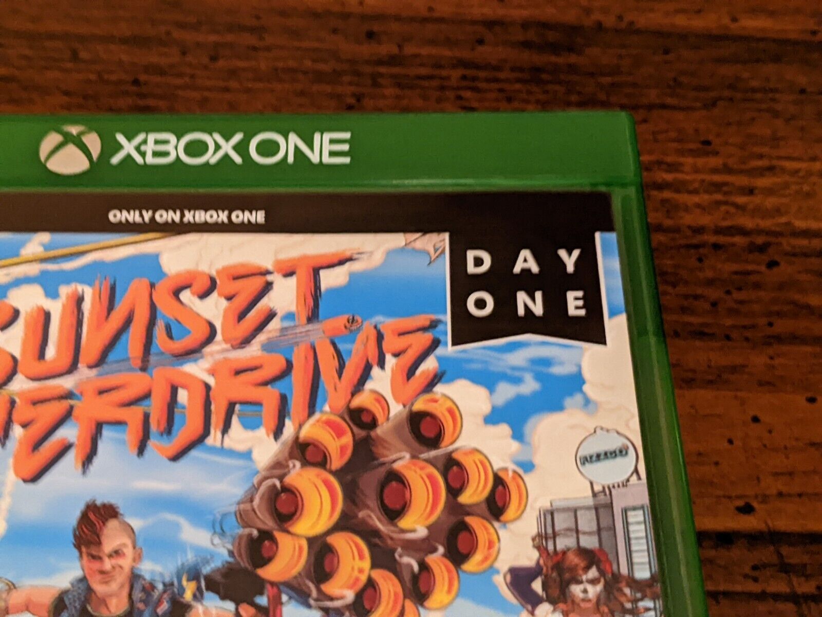 Sunset Overdrive [ DAY ONE Edition ] (XBOX ONE) unsealed but new pics