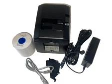 Star TSP650II TSP654IISK Linerless Paper Thermal POS Receipt Printer  1 roll NEW