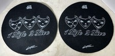 Laface Life 2 Live DJ Record Slipmat Lot Of 2 Slip Mat Promo RARE