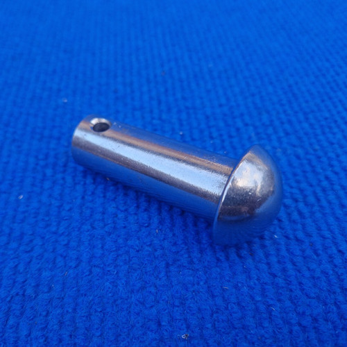 A4-10 Locking Bolt Ø19mm V4A Stainless Steel Length: 42/52mm Head Half Round Rivet Head